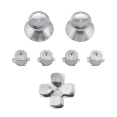 Aluminium 7 in 1 kit for ps4 controller/Sliver