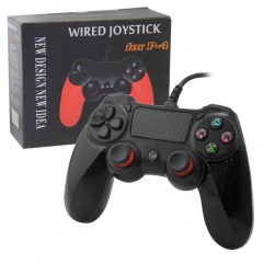 Wired Game Controlelr For PS4 black