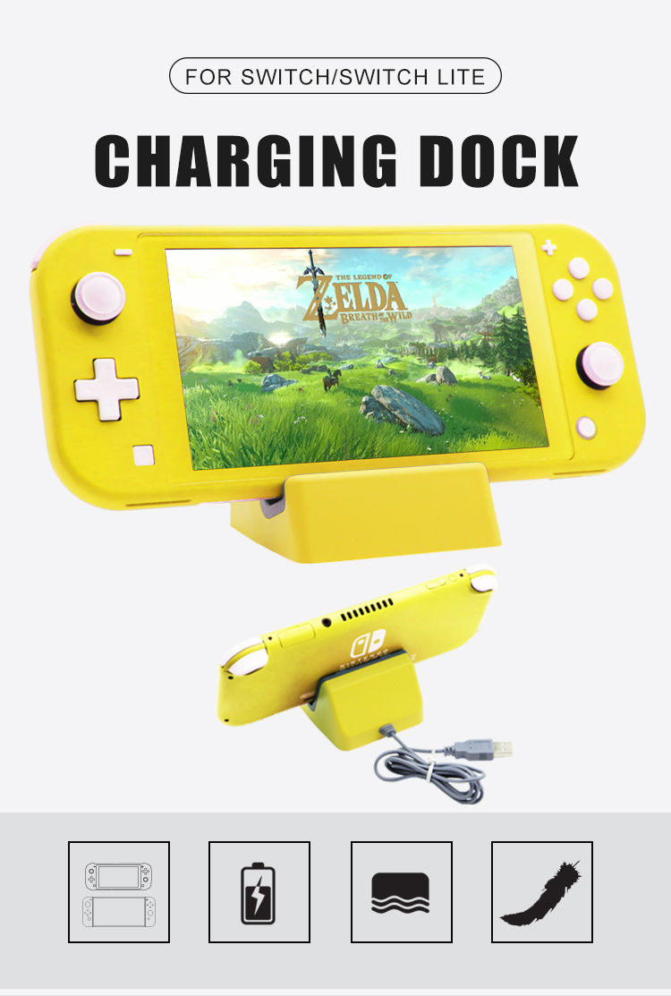 Nintendo Switch Lite Charger Dock Accessories