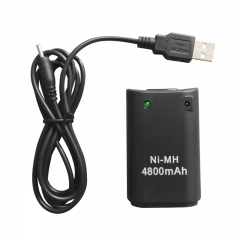 Rechargeable Battery Pack/USB Charge 4800mAh for XBOX 360