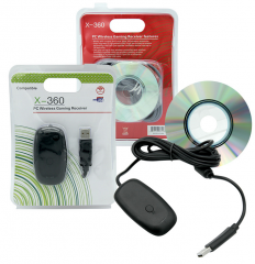PC Wireless Gaming Receiver for XBOX 360 Console/Black
