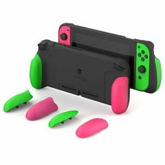 left pink+right green