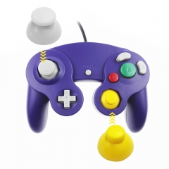Analog Caps replacement For Gamecube Controller/1Pair /Gray+ Yellow