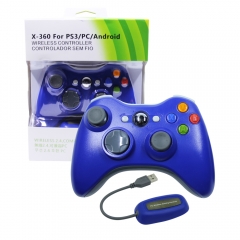 XBOX 360/PC 2.4G Wireless Controller/Blue