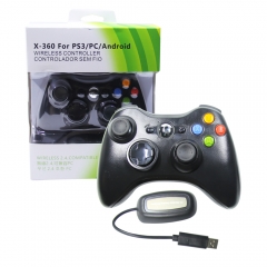 XBOX 360/PC/PS3/Android 2.4G Wireless Controller/Black