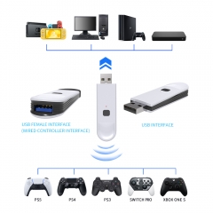 Bluetooth Controller Converter For PS5/PS4/PS3/SW/SW OLED/SW LITE/PC/STEAM/TESLA