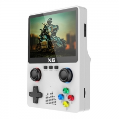 X6 Handheld Game Console 3.5 Inch Screen 32GB Portable Retro Classic Handheld Game Player with 7000 games