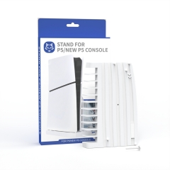 STAND FOR PS5/NEW-PS5 CONSOLE/White