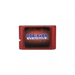 SEGA Megadrive Genesis game flash cartridg/red