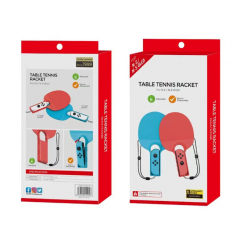 Switch/Switch OLED Joy-Con Table Tennis Racket/Red+Blue