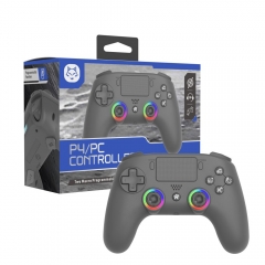 PS4/PC  Bluetooth wireless Controller With RGB Light