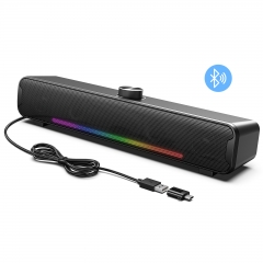 RGB Stereo Desktop Wireless Bluetooth Speaker