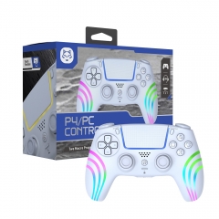 RGB LED Wireless Controller For PS4/PC/6colors