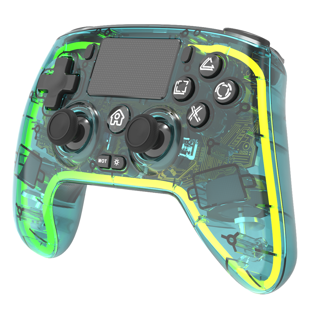 RGB LED Wireless Controller For PS4/PC,Game Controller