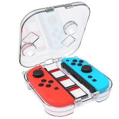 Switch 2 Joycon Storage Crystal Case