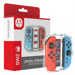 Switch2 Joycon Storage Crystal Case