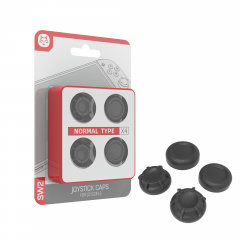 Switch2  Joystick Cap Two Pattern/Black