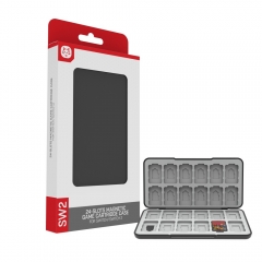 24-Slots Magnetic Game Cartridge Case For Switch/switch2