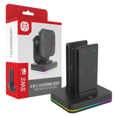 Switch2  4in1  RGB Charging Dock