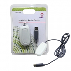 PC Wireless Gaming Receiver for XBOX 360 Console/White