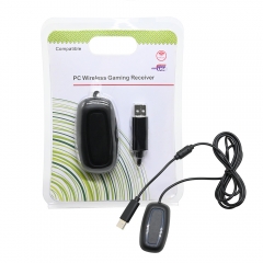 PC Wireless Gaming Receiver for XBOX 360 Console/Black