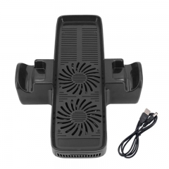 USB Cooler Fan for XBOX 360 Gaming Accessories 3 in 1 Dock Stand Holder Mount Base