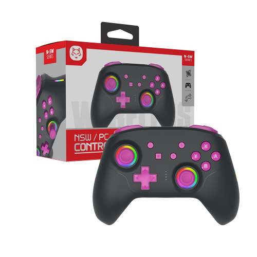 Switch2/Switch/PC/IOS/Android  RGB Wireless Controller