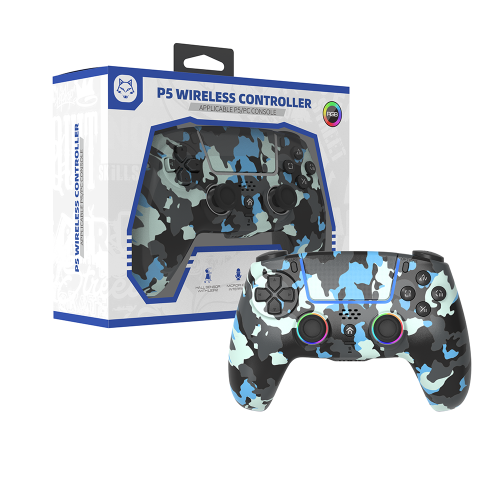 PS5/PS5 SLIM/PS5 PRO/PC RGB Wireless Controller