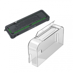 Universal Cooling Fan with Transparent Dust-Proof Cover for Switch 2/Switch/OLED Consoles
