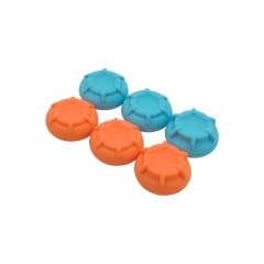 Switch2 6 in1 Silicone Thumb stick Covers with Gift Box / Original Blue