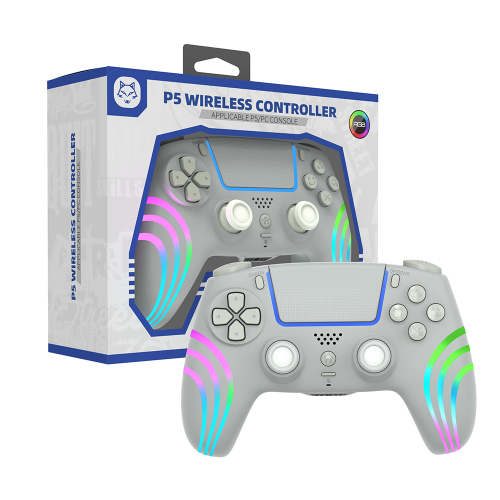 PS5/PS5 SLIM /PS5 PRO /PC RGB Wireless Controller