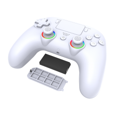 PS5/PS5 Pro/PC RGB Removable Battery  Wireless Controller