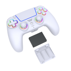 PS5/PS5 SLIM/PS5 PRO/PC RGB Wireless Removable Battery Controller