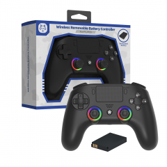 PS5/PS5 Pro/PC RGB Removable Battery  Wireless Controller