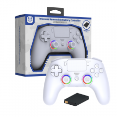 PS5/PS5 Pro/PC RGB Removable Battery  Wireless Controller