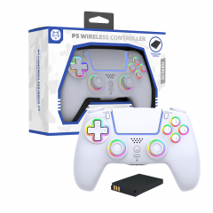 PS5/PS5 SLIM/PS5 PRO/PC RGB Wireless Removable Battery Controller