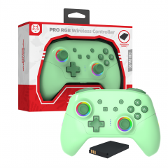 Switch2/Switch/PC/IOS/Android  RGB Wireless Removable Battery Controller