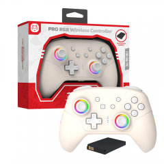 Switch2/Switch/PC/IOS/Android  RGB Wireless Removable Battery Controller