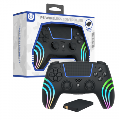 PS5 /PS5 SLIM /PS5 PRO /PC RGB Wireless Removable Battery Controller