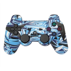 PS3 Wireless Controller/light blue Graffiti
