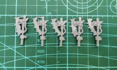 BITS:WORLD EATERS LEGION RED BUTCHERS - Left Power Axes