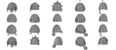 BITS:WORLD EATERS CONVERSION Shoulder Pads