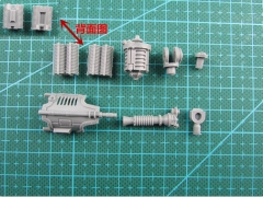 BITS:Mechanicum Knight Moirax - Left Lightning Locks