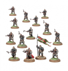 Iron Hills Dwarf Warriors with Mattocks Warband