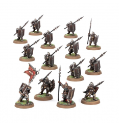 Iron Hills Dwarf Warriors with Spears Warband