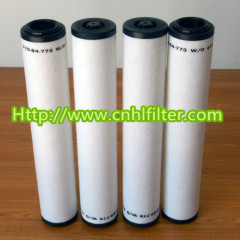 Exhaust filter cartridge LAYBOLD 71064773 for Vacuum Pump separator filte