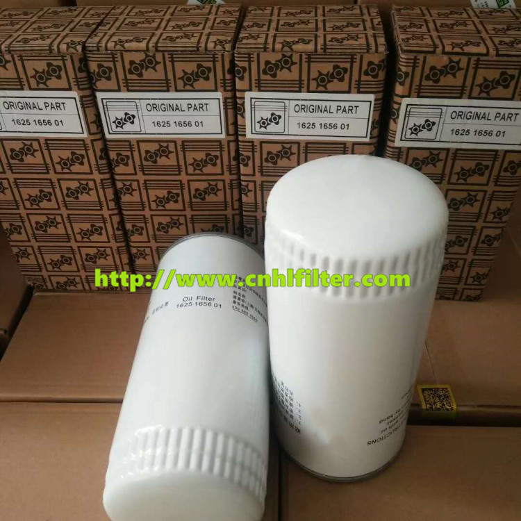 Replacement Bolaite screw air compressor spare parts hepa filter element heap oil filter 1625165601
