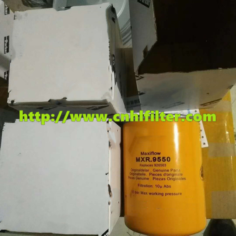 REPLACEMENT PARKER HYDRAULIC OIL FILTER CARTRIDGE MXR9550.EFFICIENT HYDRAULIC OIL FILTER