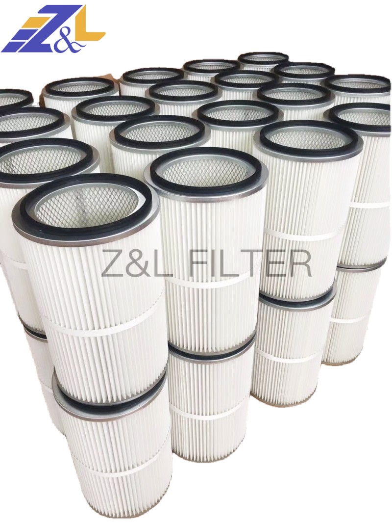 Z&l filter supplying polyester dust collector air filter cartridge