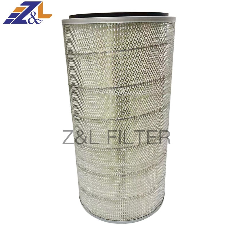 Z&L FILTER supply high efficiency PTFE pure membrane pleated dust air filter cartridge